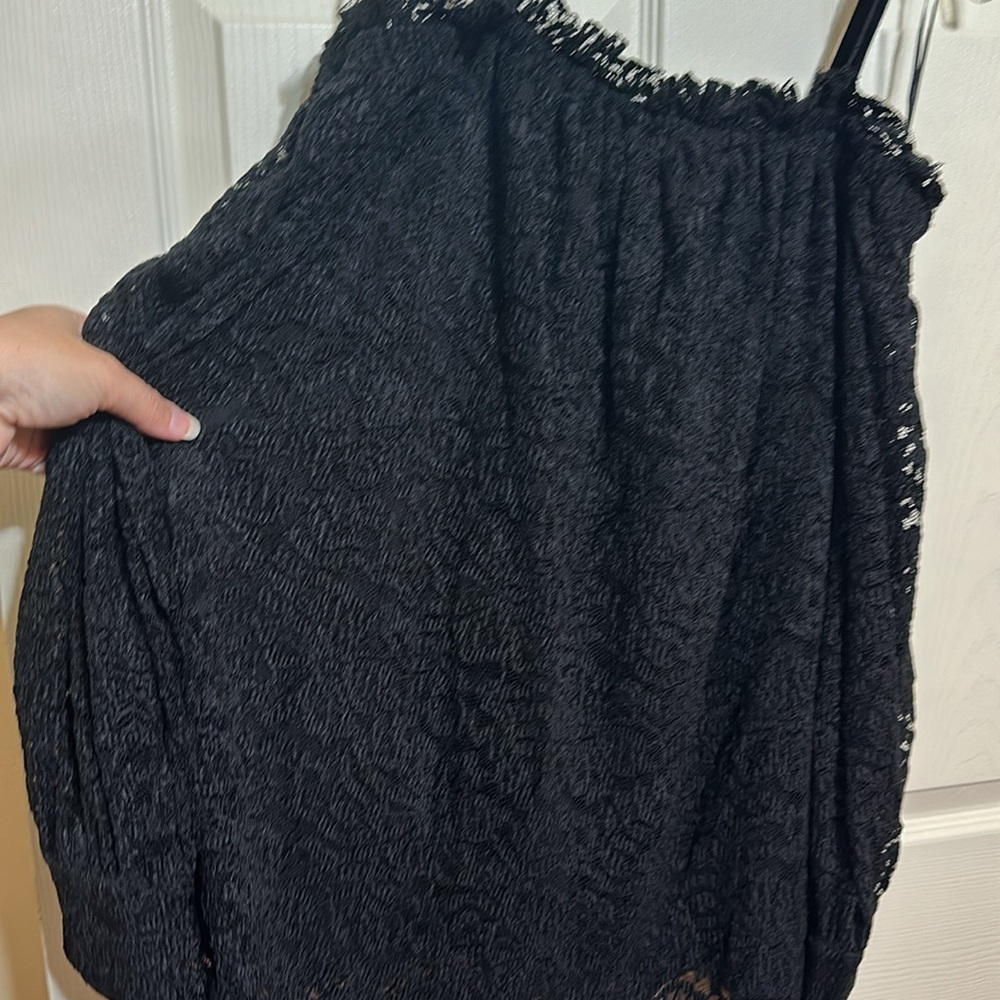 Anthropologie Ramona Lace Top 1X - Picture 2 of 7
